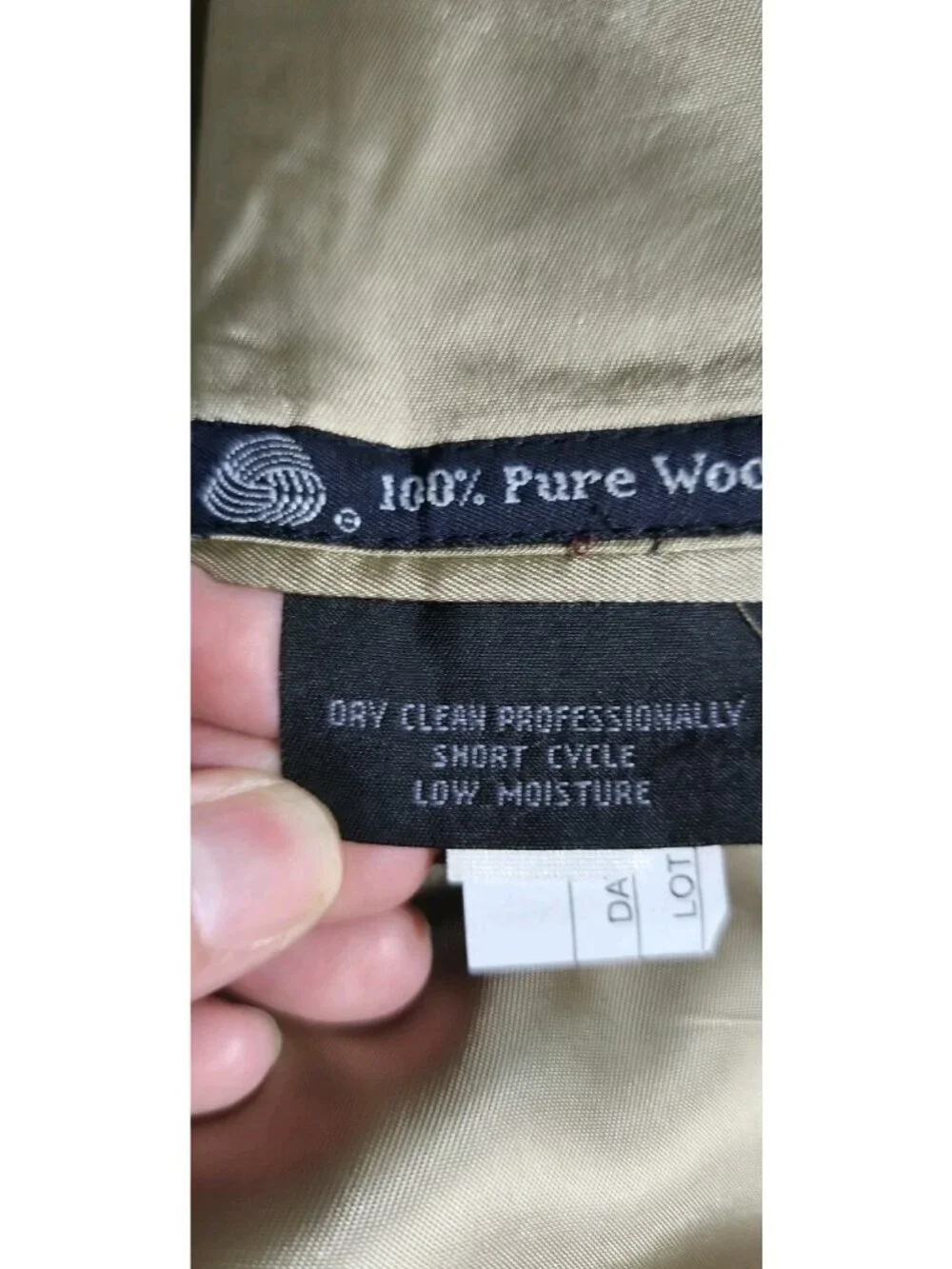 Burberrys Vintage Houndstooth 100% Wool Blazer Sport Coat Made USA No Size